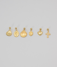 Load image into Gallery viewer, CONCHA DROP EARRINGS