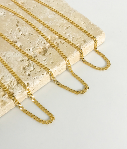 CUBAN LINK CHAIN NECKLACE | 3MM