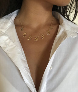 Custom Word Necklace