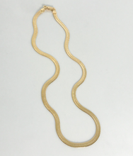 Load image into Gallery viewer, HERRINGBONE CHAIN NECKLACE | 4MM