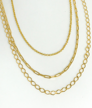 Load image into Gallery viewer, TRES LAYERED NECKLACE