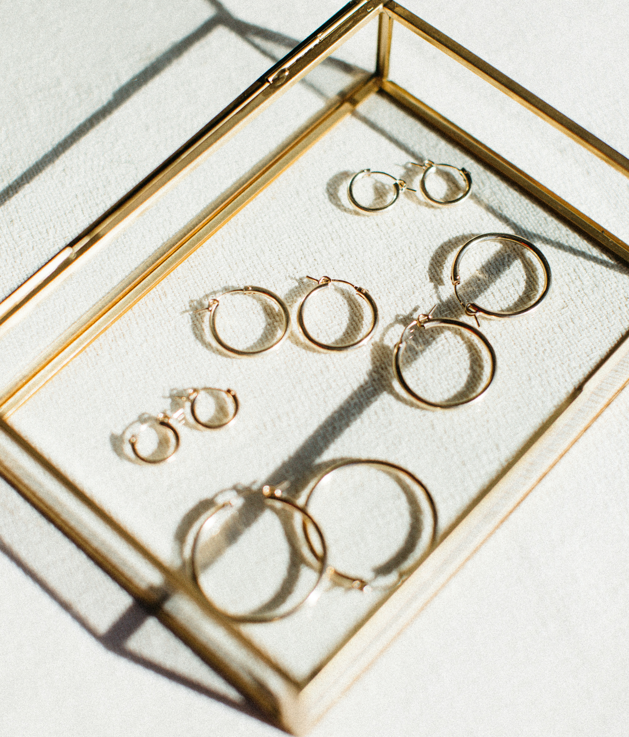 Candela Gold Filled Tube Hoops