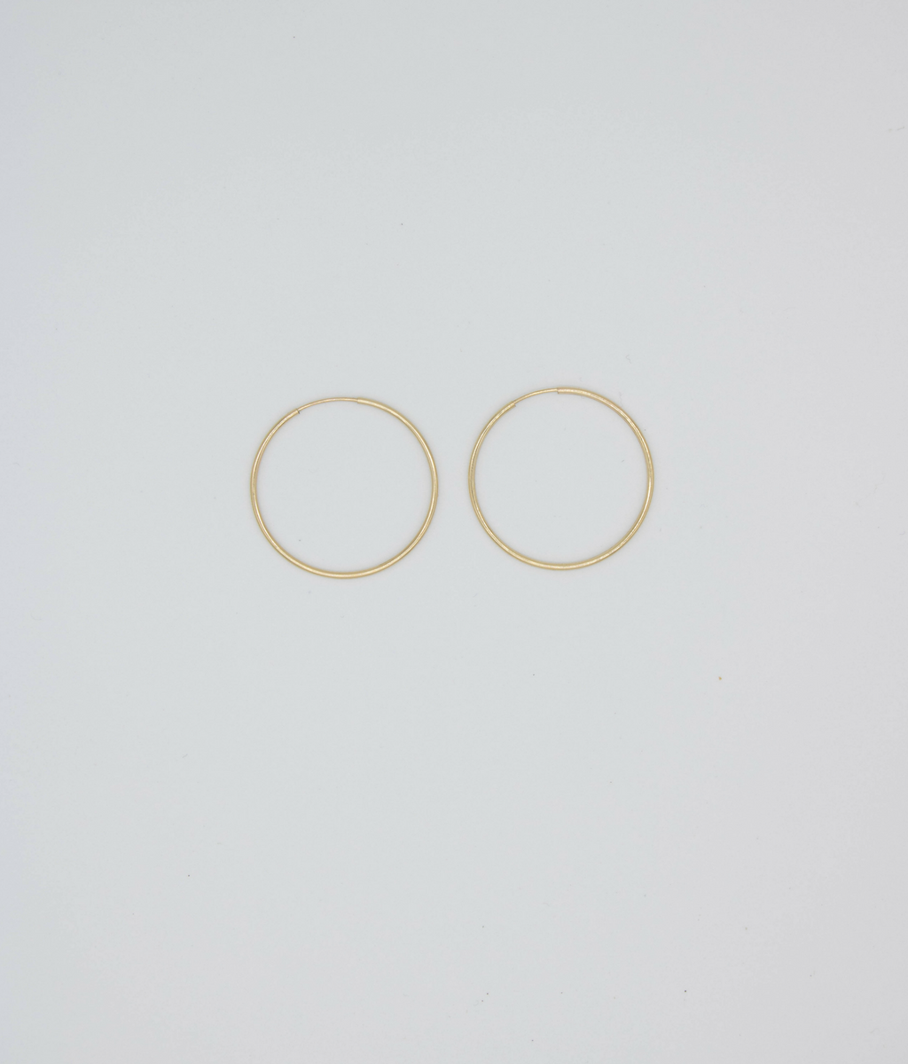 Elena Gold Filled Endless Hoop