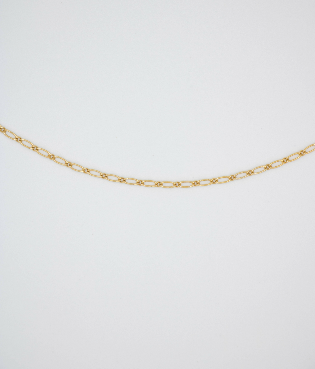 Figaro Figaro Gold Filled Choker Necklace