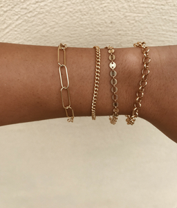 Rebelde Gold Filled Bracelet