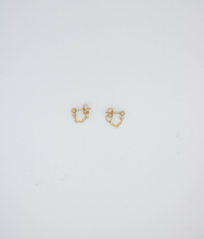 Load image into Gallery viewer, Tiny Trouble Gold Filled Chain Earring